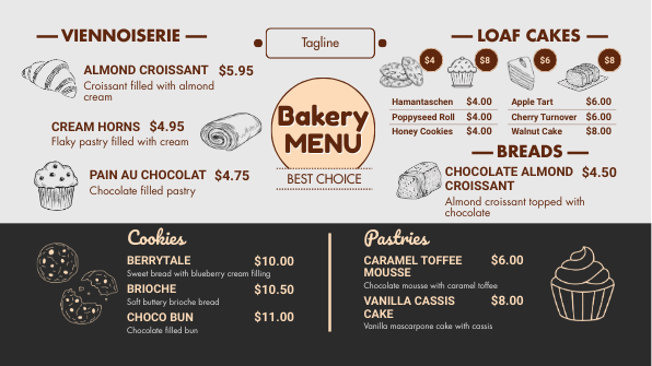Bakery Template template